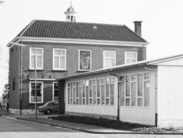 Raan in de achtergevel van het raadhuis. Van 1923 tot 1979